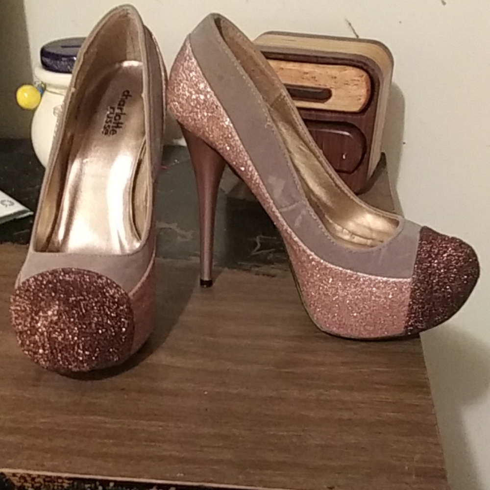 Sparkly Charlotte Russe heels